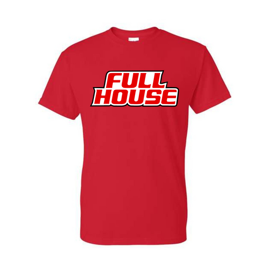 Full House Red and White Logo