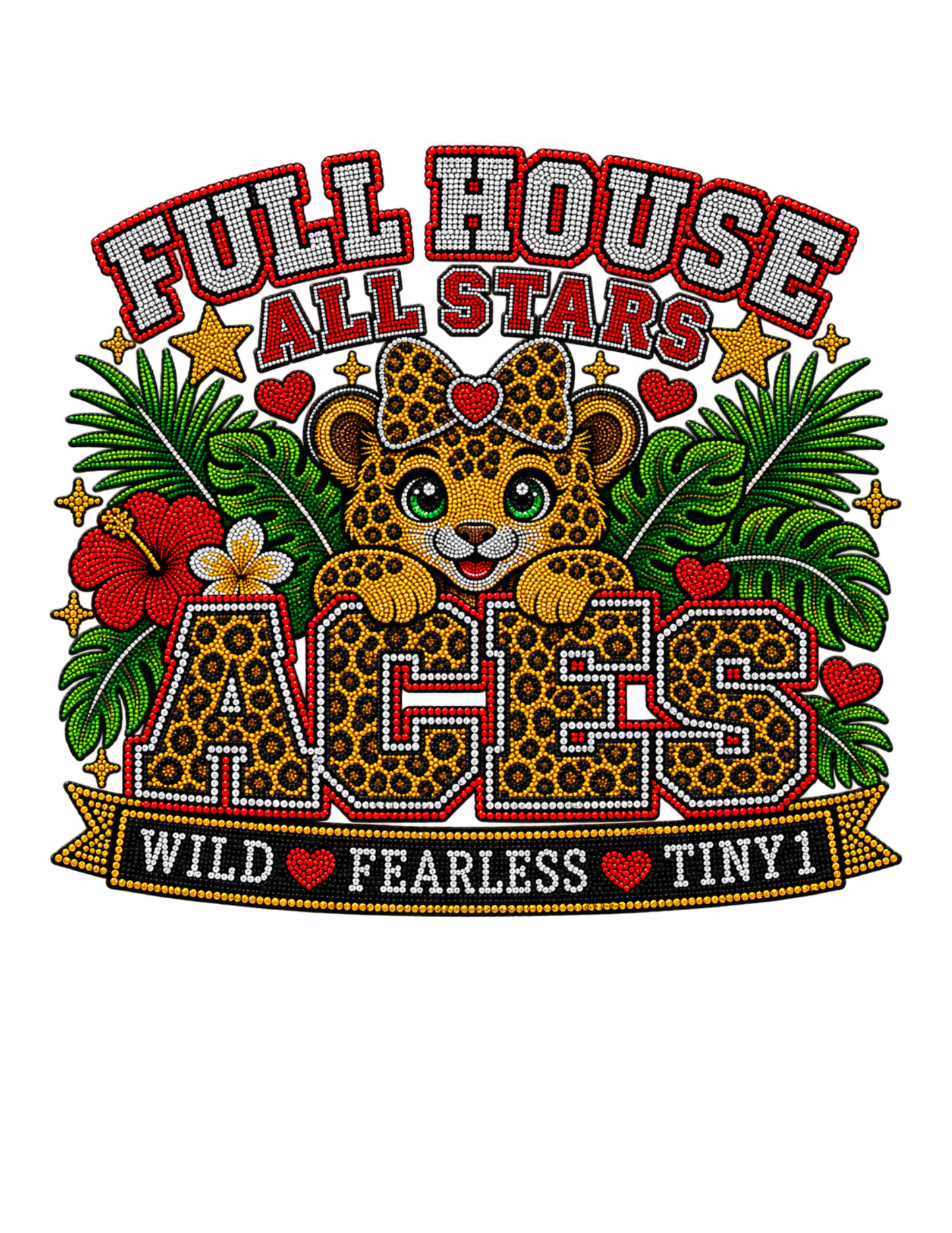 Season 22 - Aces - Rhinestone design