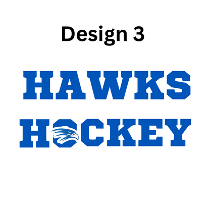 Hawks Hockey Hoodie - Design 3