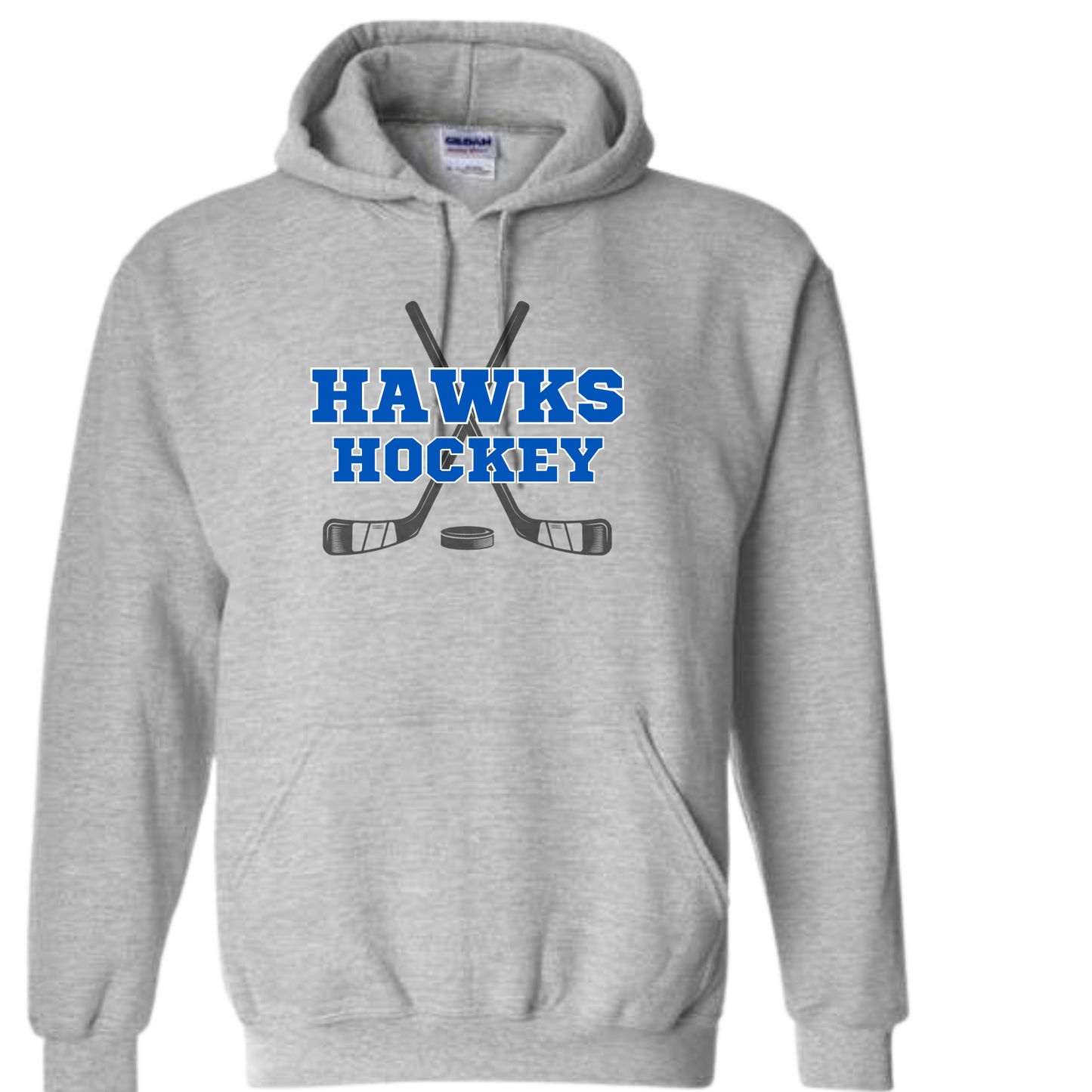 Hawks Hockey Hoodie - Design 2