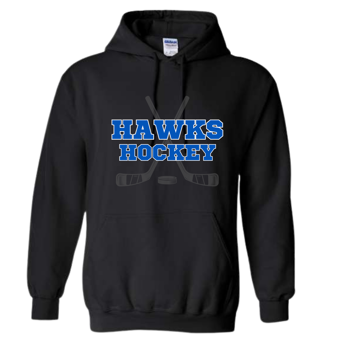 Hawks Hockey Hoodie - Design 2