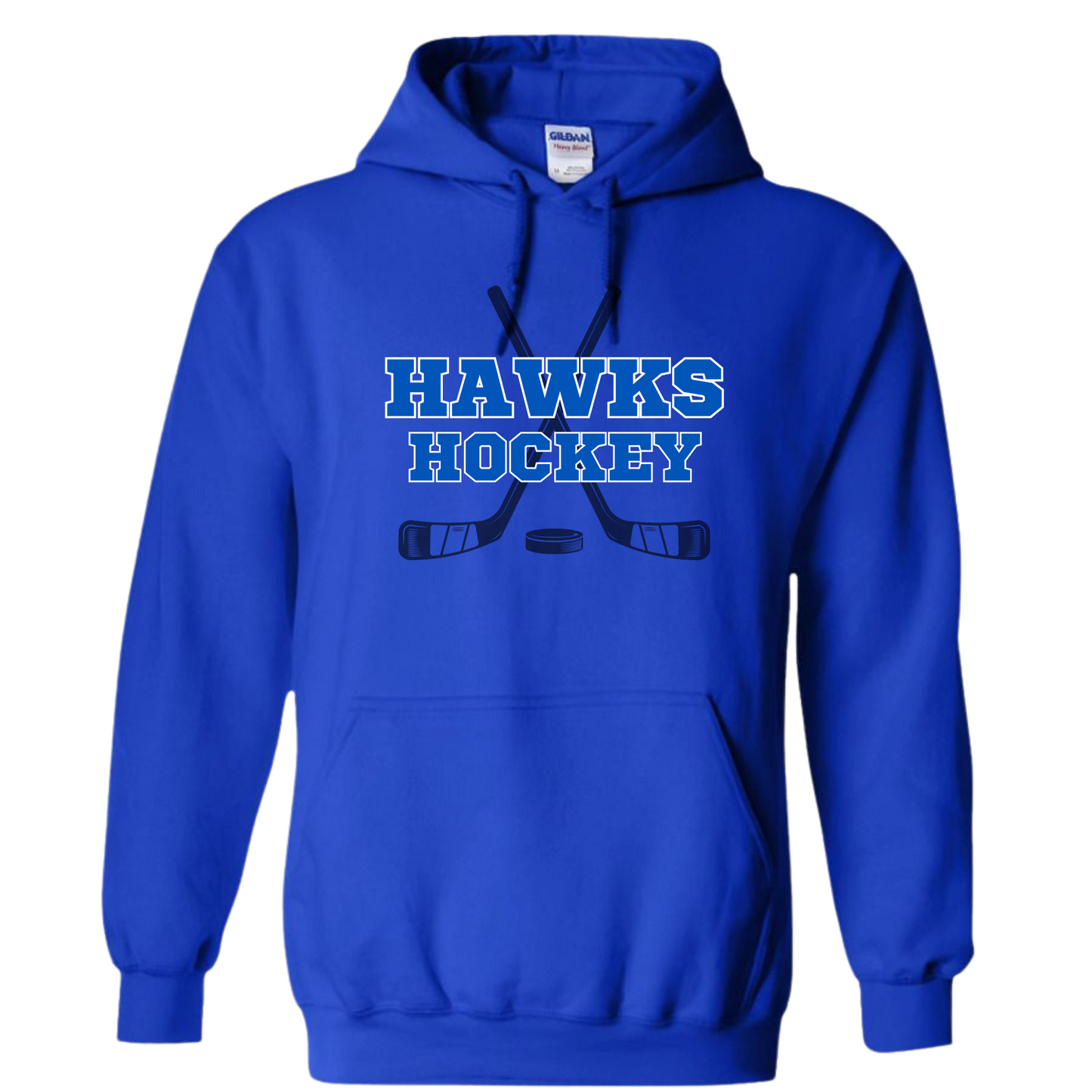 Hawks Hockey Hoodie - Design 2