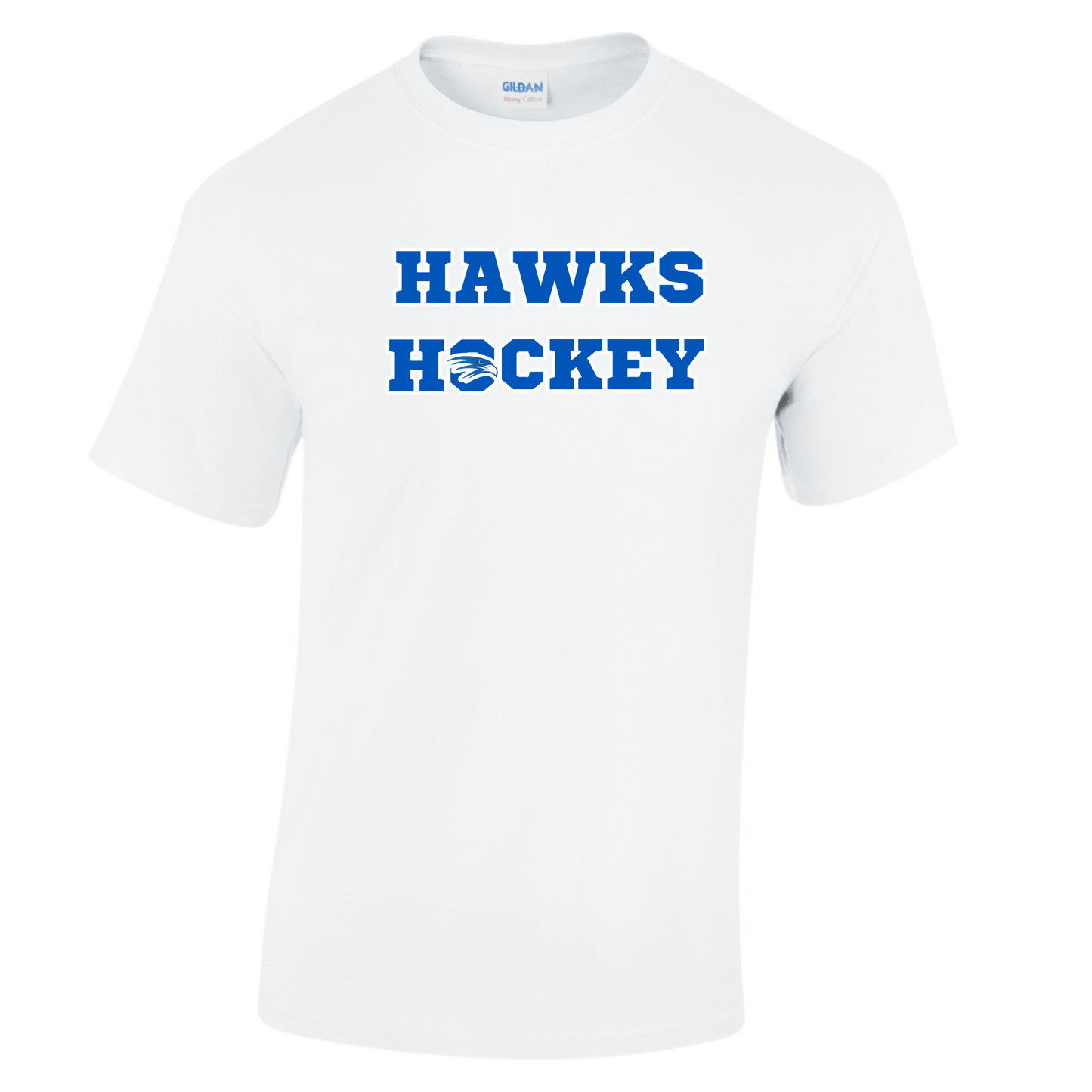 Hawks Hockey Short Sleeve Tshirt - Design 3