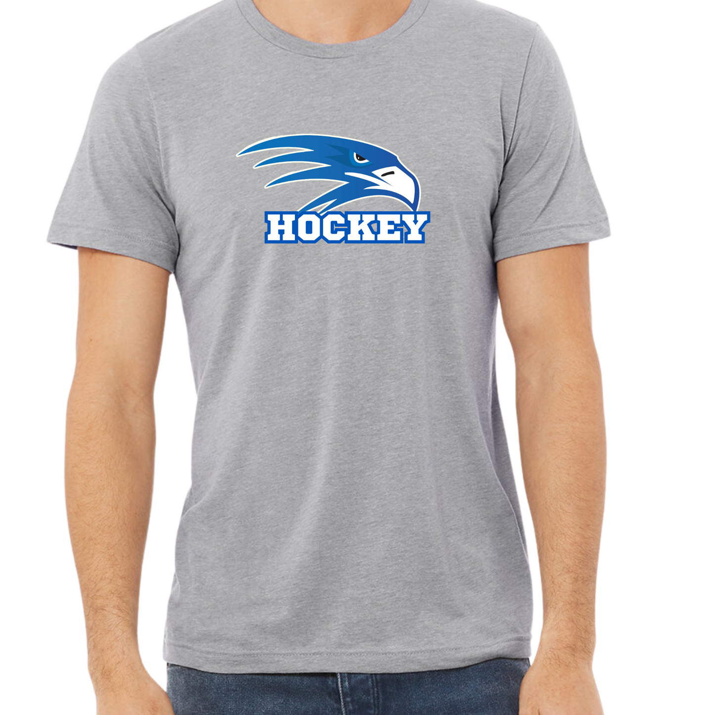 Hawks Hockey Short Sleeve Tshirt - Design 1