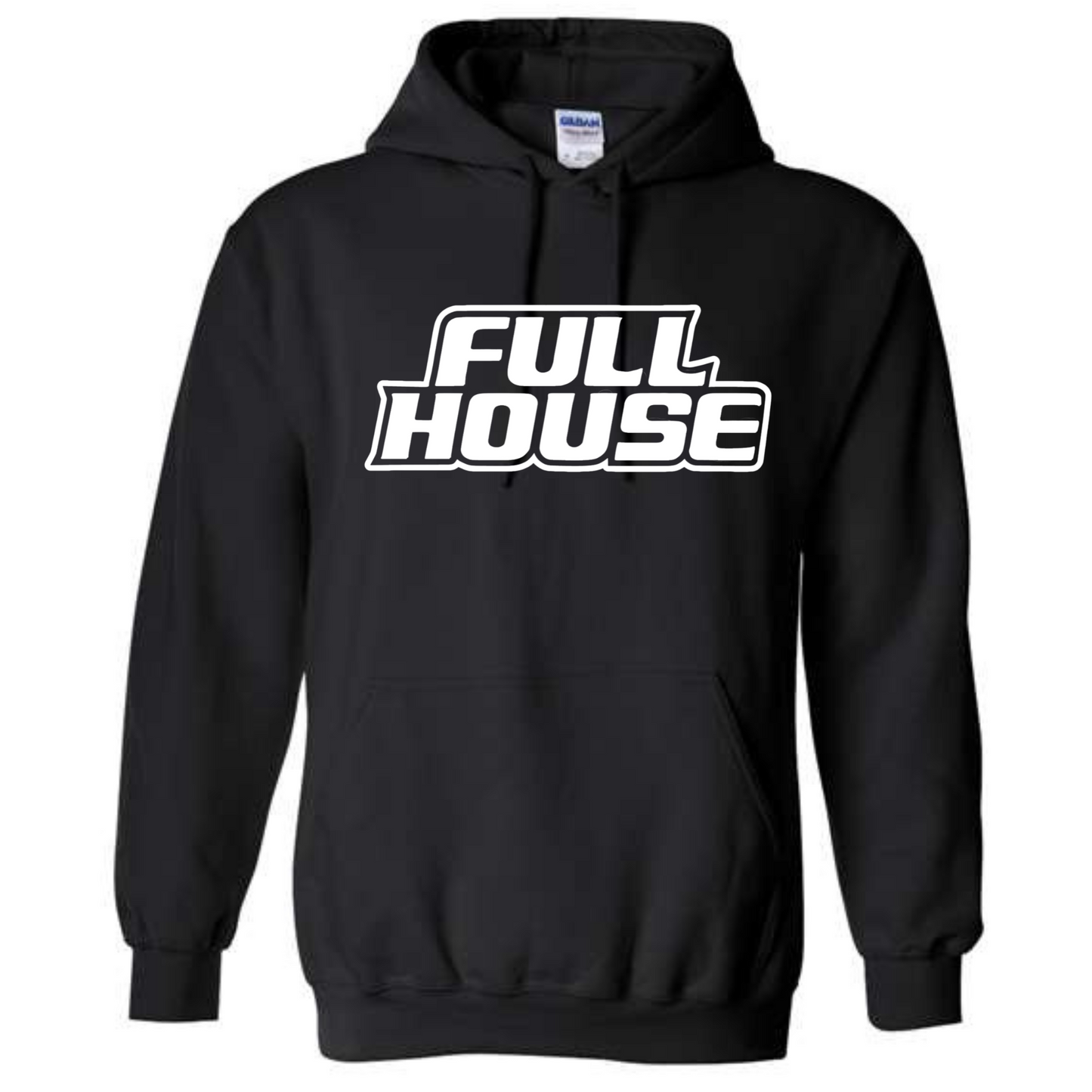 Full House White logo Crewneck and Hoodie Sweatshirts