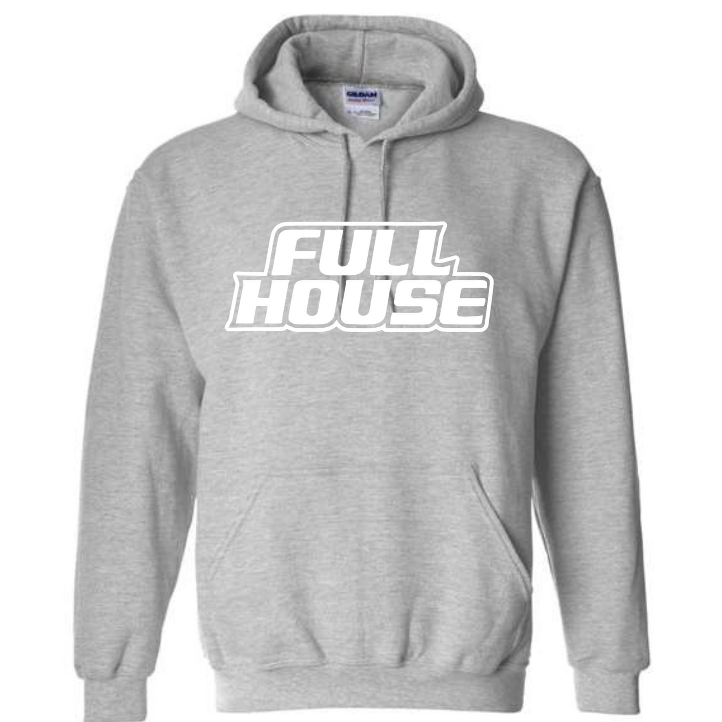 Full House White logo Crewneck and Hoodie Sweatshirts