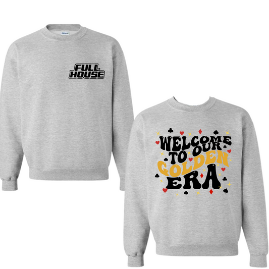 Welcome to our Golden Era Crewneck Sweatshirt