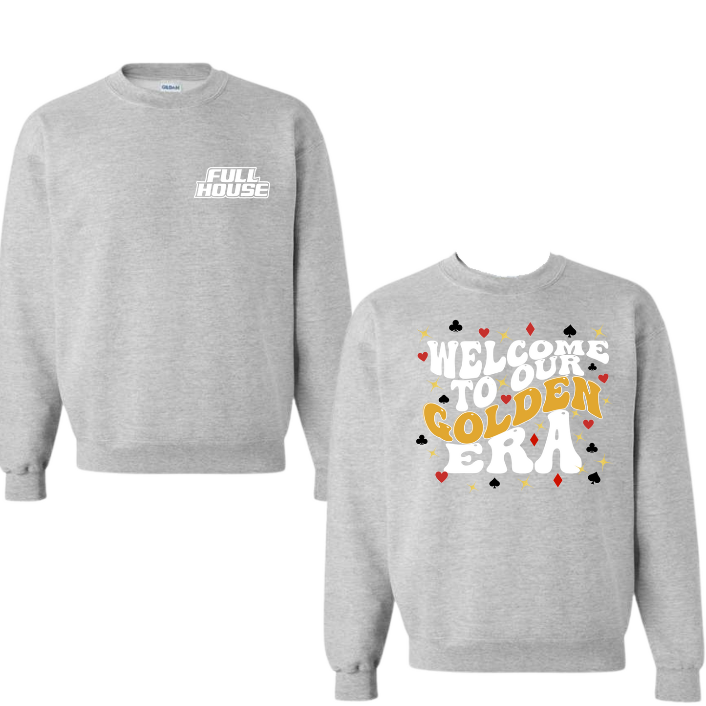 Welcome to our Golden Era Crewneck Sweatshirt