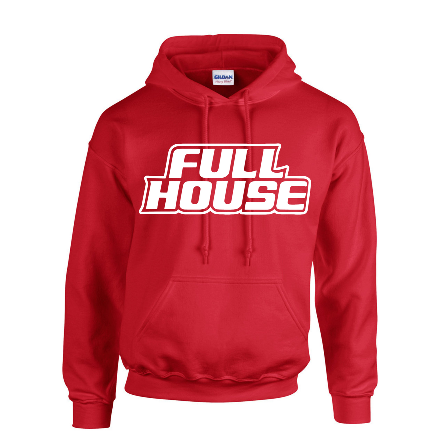 Full House White logo Crewneck and Hoodie Sweatshirts