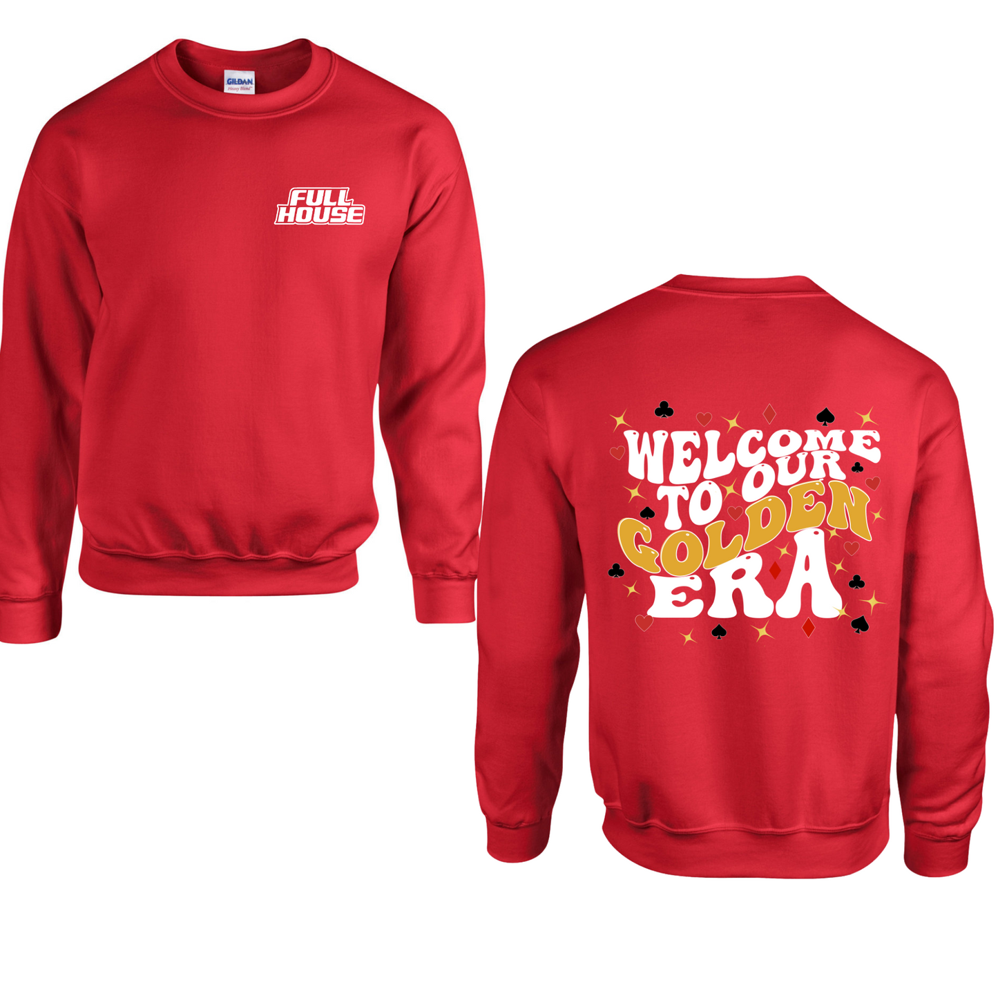 Welcome to our Golden Era Crewneck Sweatshirt