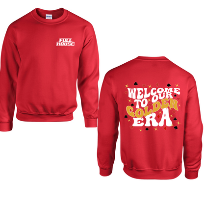 Welcome to our Golden Era Crewneck Sweatshirt