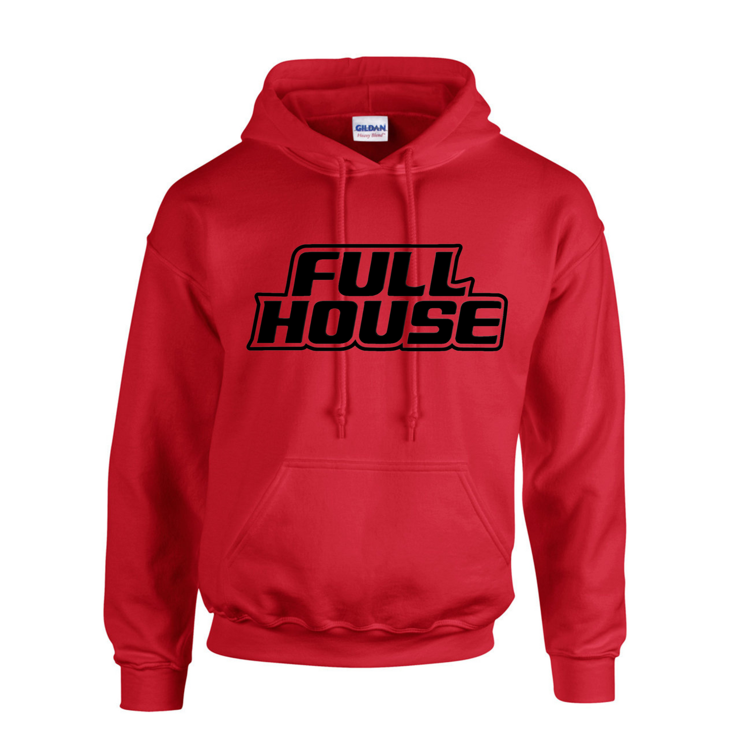 Full House Black logo Crewneck and Hoodie Sweatshirts