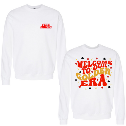 Welcome to our Golden Era Crewneck Sweatshirt