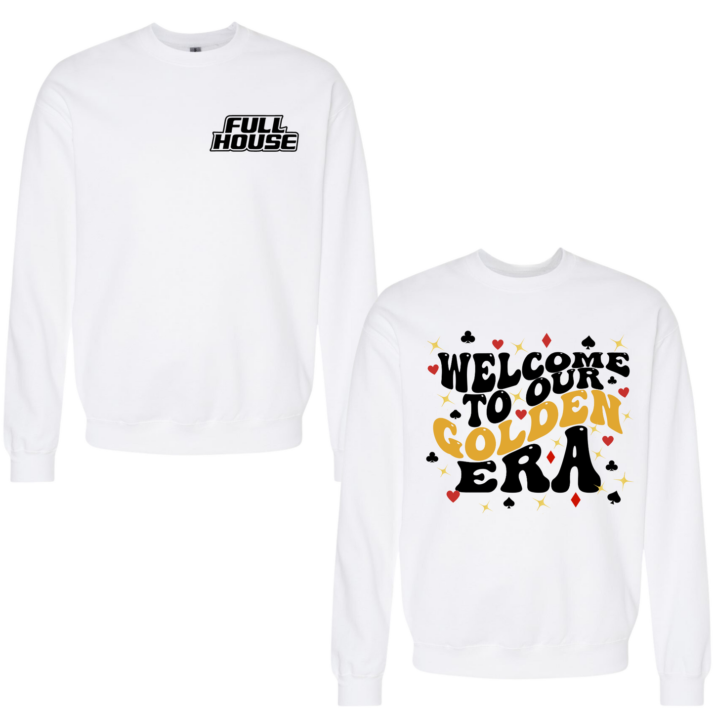 Welcome to our Golden Era Crewneck Sweatshirt