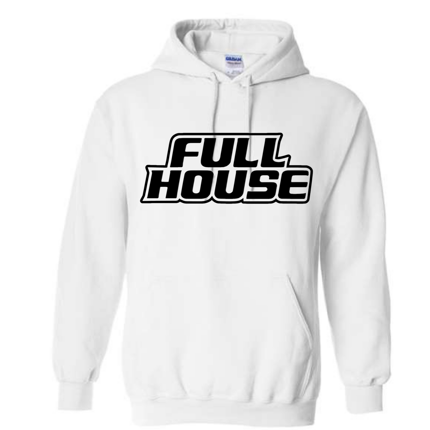 Full House Black logo Crewneck and Hoodie Sweatshirts