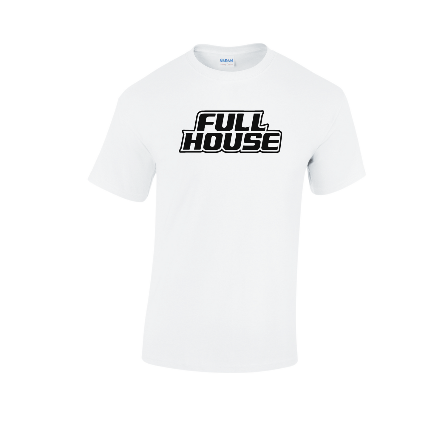 Full House Black logo short sleeve and long sleeve T-Shirt